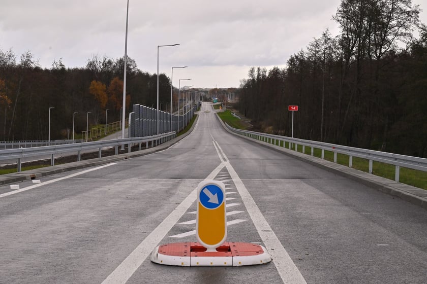 Obwodnica Leśnicy na dzień przed otwarciem.