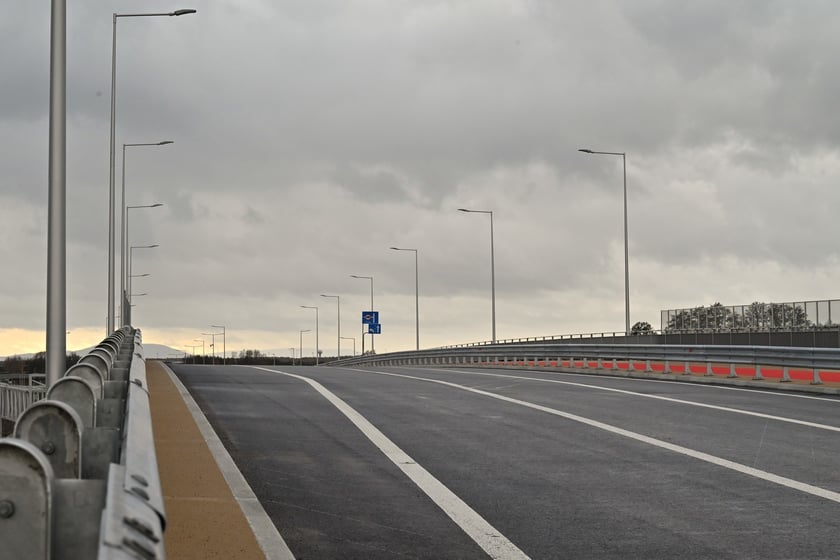 Obwodnica Leśnicy na dzień przed otwarciem.