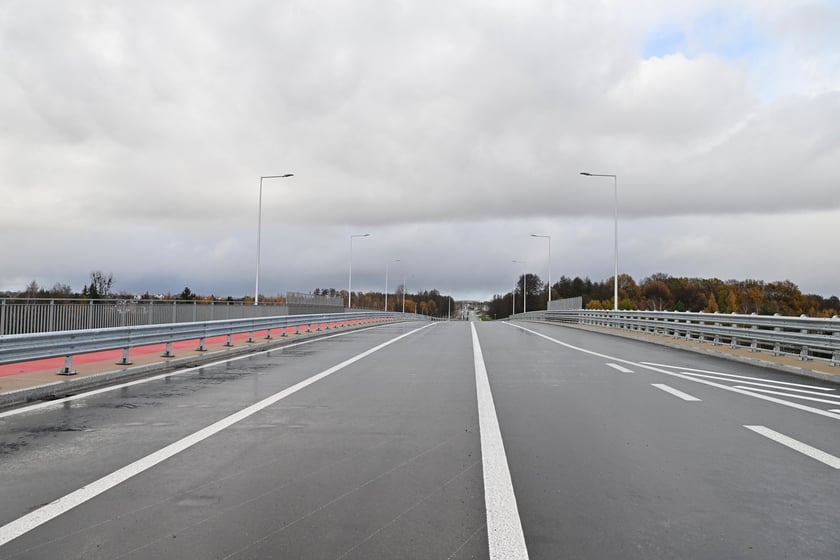 Obwodnica Leśnicy dzień przed otwarciem.