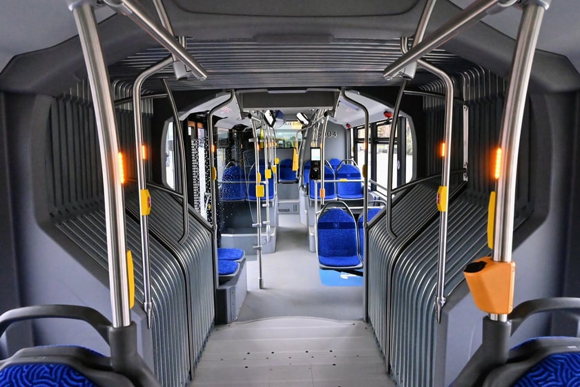 MPK Wrocław zaprezentowało wszystkie swoje elektryczne autobusy na placu Wolności.