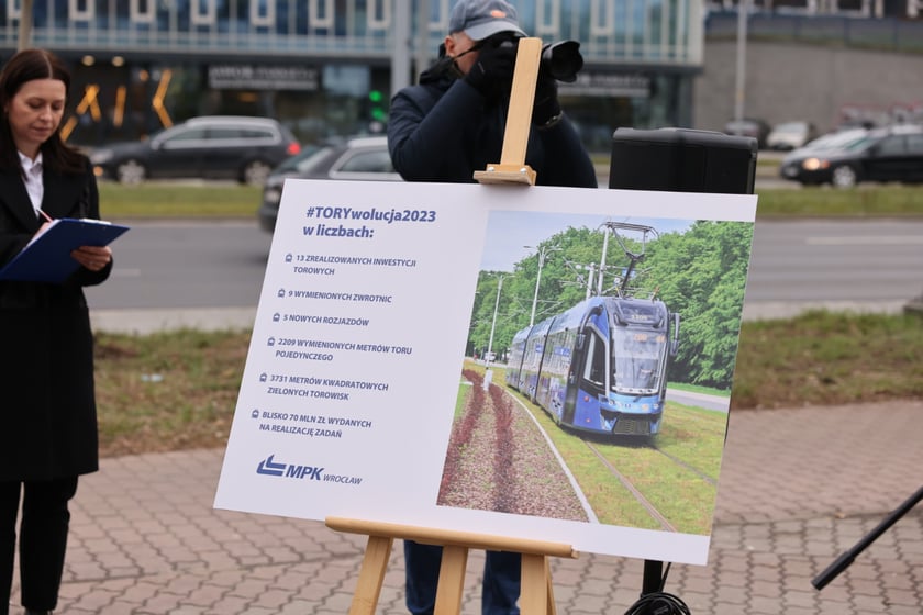 Prezydent Jacek Sutryk i MPK Wrocław podsumowują Torywolucję w 2023 roku i  zapowiadają inwestycje na rok 2024.