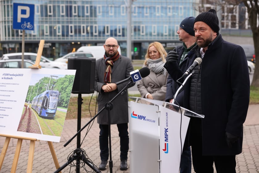 Prezydent Jacek Sutryk podsumowuje Torywolucję w 2023 roku i zapowiada inwestycje na rok 2024.