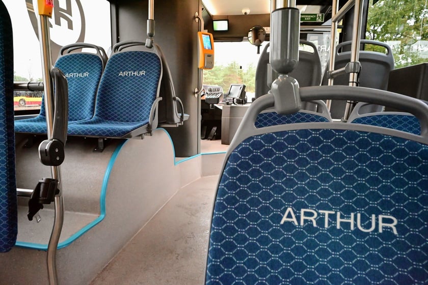 Autobus wodorowy marki Arthur na testach w MPK Wrocław