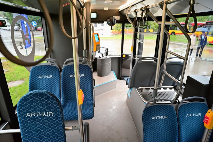 Autobus wodorowy marki Arthur na testach w MPK Wrocław