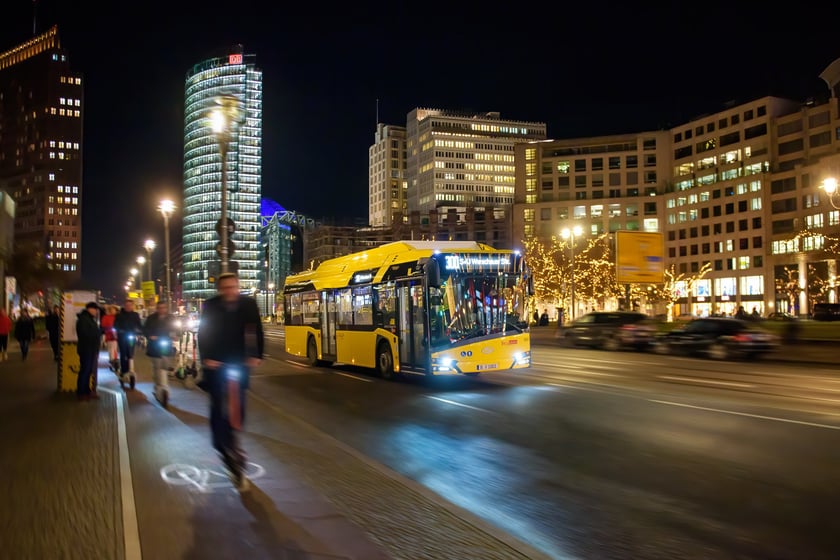 Tak autobusy Solaris Urbino electric prezentują się w różnych europejskich miastach