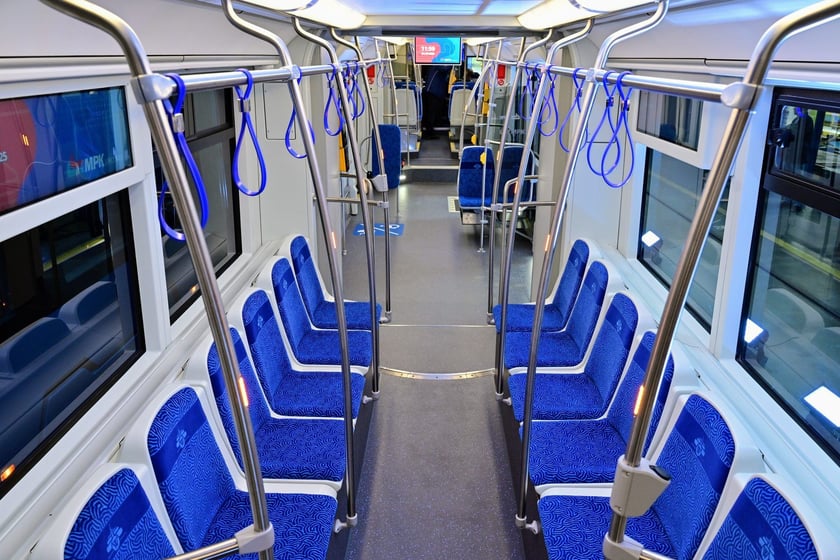 Wnętrze zmodernizowanej Skody 19T