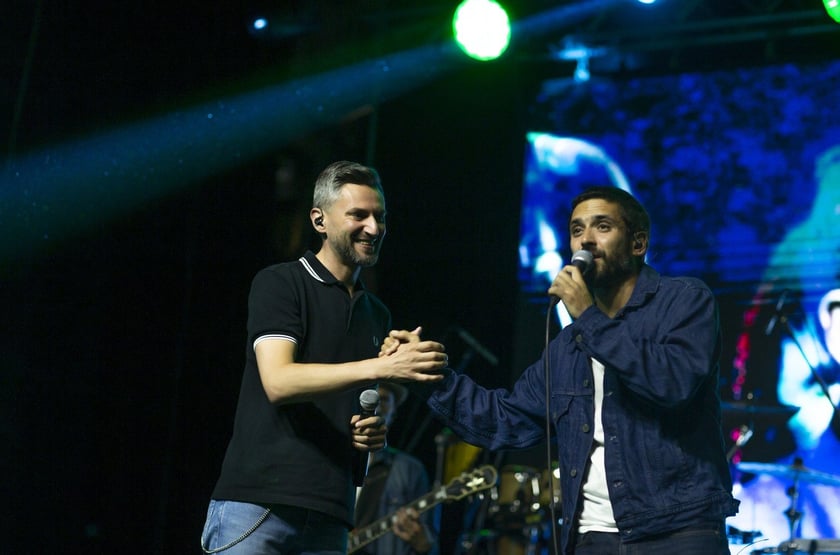 Koncert w rocznice powodzi Wrocław 22 sierpnia, MESAJAH feat, Grubson, Jagoda Kret, Sound?n?Grace, Miodu (Jamal), Gutek (Indios Bravos), I Grades, Kasia Kowalska.