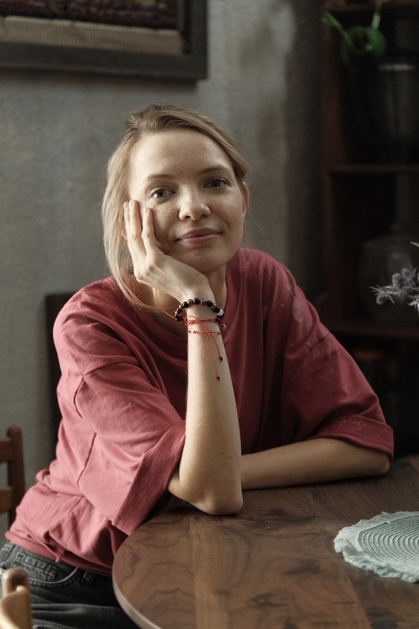 Paulina Gałązka na planie filmu &bdquo;To się nie dzieje&rdquo; w Wytw&oacute;rni Film&oacute;w Fabularnych