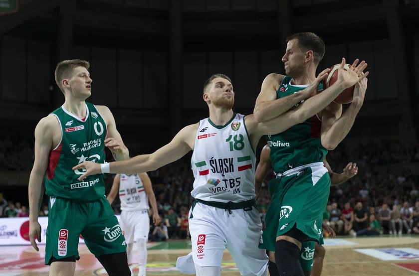 Śląsk Wrocław vs. Legia Warszawa mecz koszykówki finał Energa Basket Hala Stulecia Wrocław