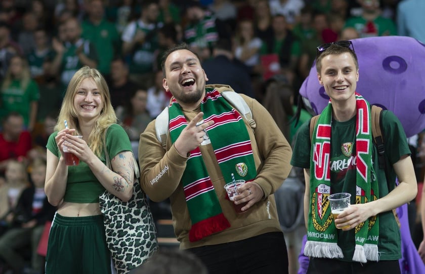 Śląsk Wrocław vs. Legia Warszawa mecz koszykówki finał Energa Basket Hala Stulecia Wrocław