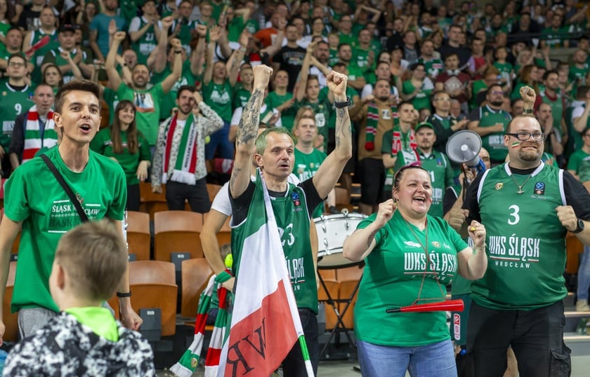 Śląsk Wrocław vs. Legia Warszawa mecz koszykówki finał Energa Basket Hala Stulecia Wrocław