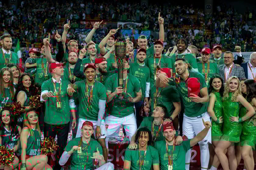 Koszykarze WKS-u wygrali cztery mecze z Legią i świętują 18. tytuł w historii klubu