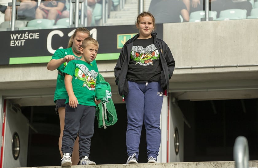 mecz Śląsk Wrocław  Lechia Gdańsk 10 września Tarczyński Arena Wrocław zdjęcia, galeria kibiców