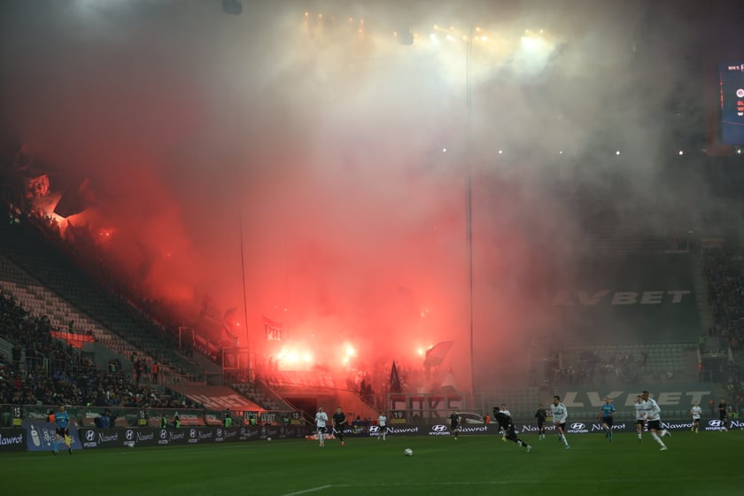 Mecz Śląsk Wrocław - Legia Warszawa, 13 listopada 2022