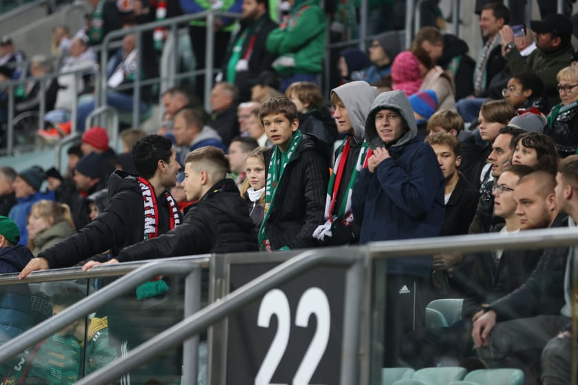 Mecz Śląsk - Legia, 13 listopada 2022