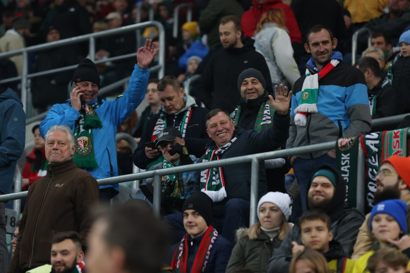 Mecz Śląsk - Legia, 13 listopada 2022