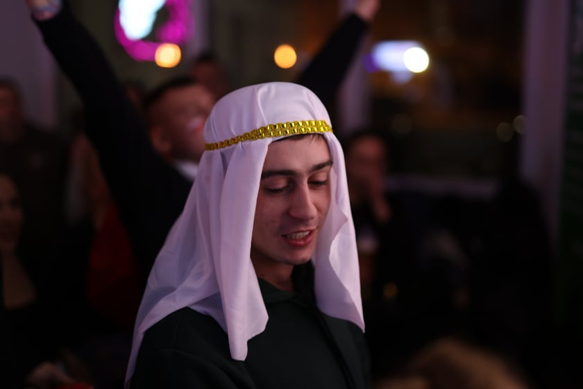 Kibice w Pubie Sportowym Wembley oglądają mecz Polska-Argentyna