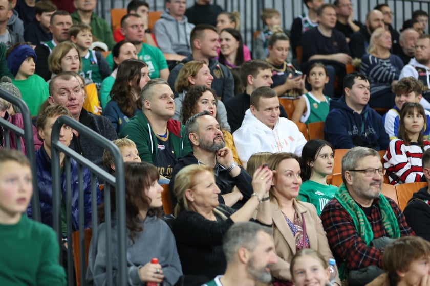 Mecz koszykarzy Śląska Wrocław ze BM Stalą Ostrów Wielkopolski