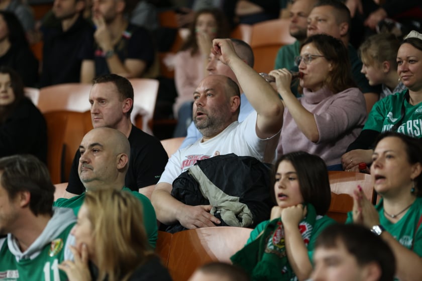 Mecz koszykarzy Śląska Wrocław ze BM Stalą Ostrów Wielkopolski