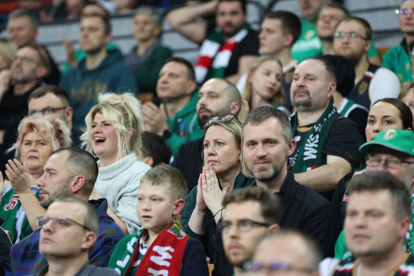 Mecz koszykarzy Śląska Wrocław ze BM Stalą Ostrów Wielkopolski