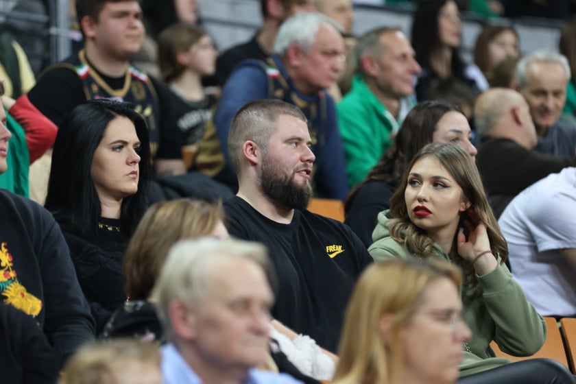 Mecz koszykarzy Śląska Wrocław ze BM Stalą Ostrów Wielkopolski