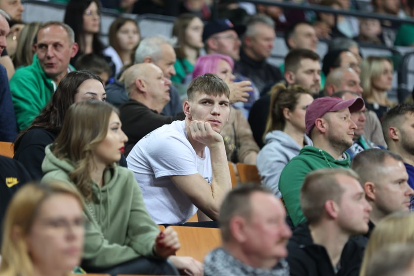 Mecz koszykarzy Śląska Wrocław ze BM Stalą Ostrów Wielkopolski