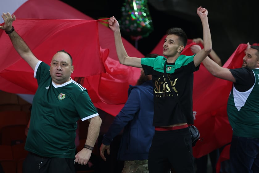 Mecz koszykarzy Śląska Wrocław ze BM Stalą Ostrów Wielkopolski