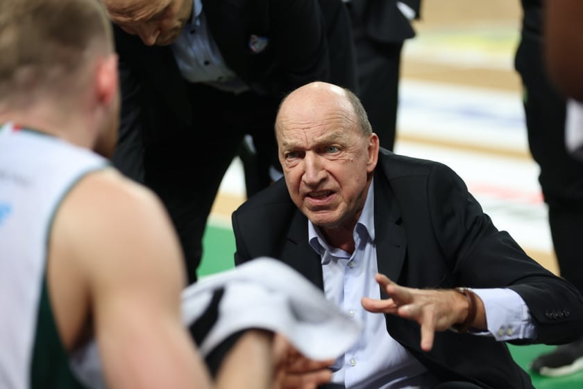 Mecz koszykarzy Śląska Wrocław ze BM Stalą Ostrów Wielkopolski