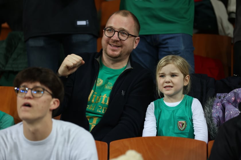 Mecz koszykarzy Śląska Wrocław ze BM Stalą Ostrów Wielkopolski