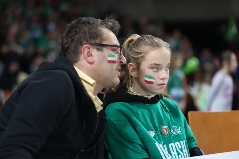 Mecz koszykarzy Śląska Wrocław ze BM Stalą Ostrów Wielkopolski