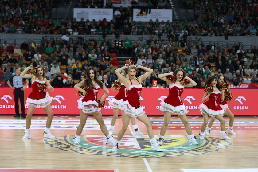 Mecz koszykarzy Śląska Wrocław ze BM Stalą Ostrów Wielkopolski