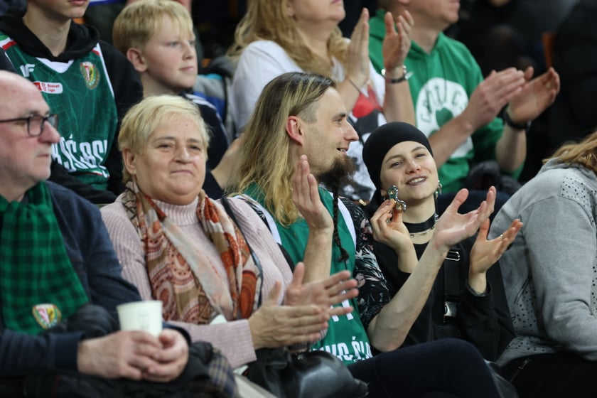 Mecz koszykarzy Śląska Wrocław ze BM Stalą Ostrów Wielkopolski