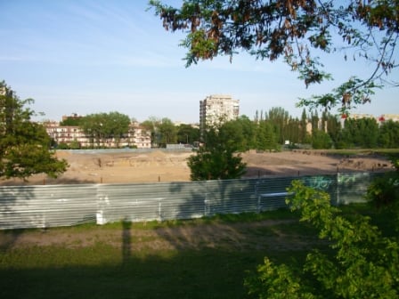 Aquapark we Wrocławiu przy ul. Borowskiej w trakcie budowy