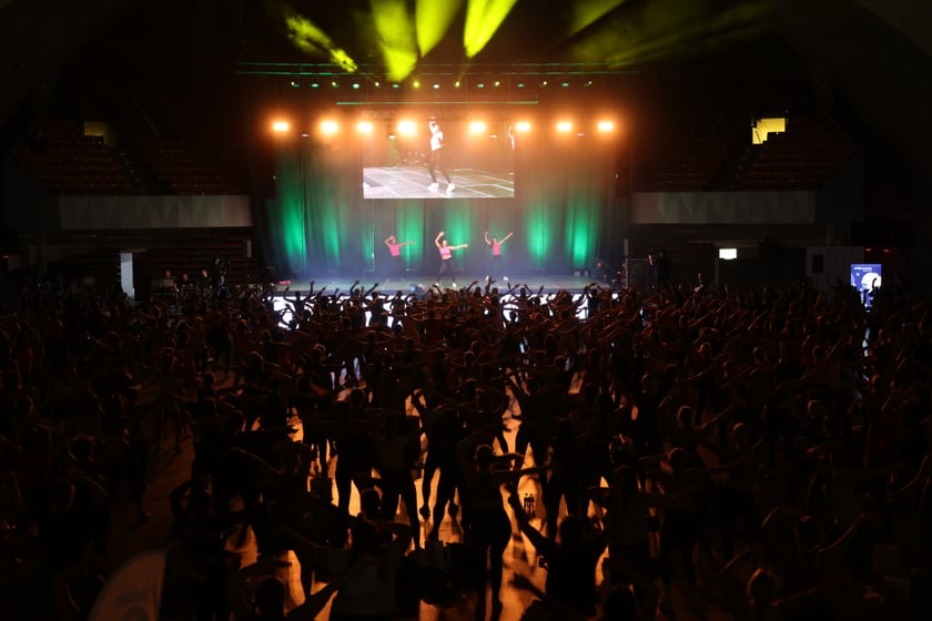 Healthy Day z Anną Lewandowską w Hali Stulecia