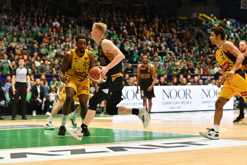 Śląsk Wrocław - Trefl Sopot w hali Orbita