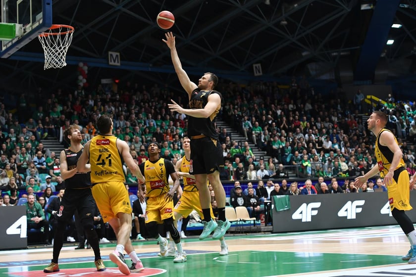 Śląsk Wrocław - Trefl Sopot w hali Orbita