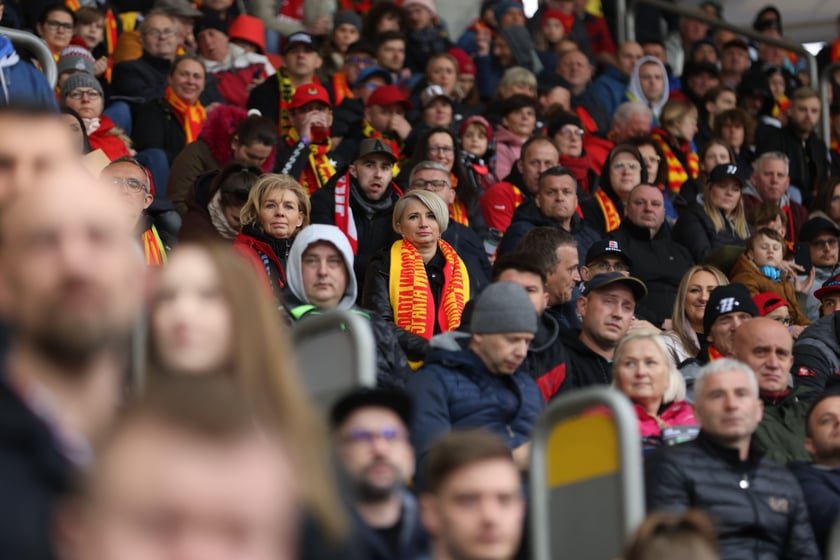 Zdjęcia kibiców z meczu żużlowego Betard Sparta Wrocław - Stal Gorzów, 7 maja 2023 r.