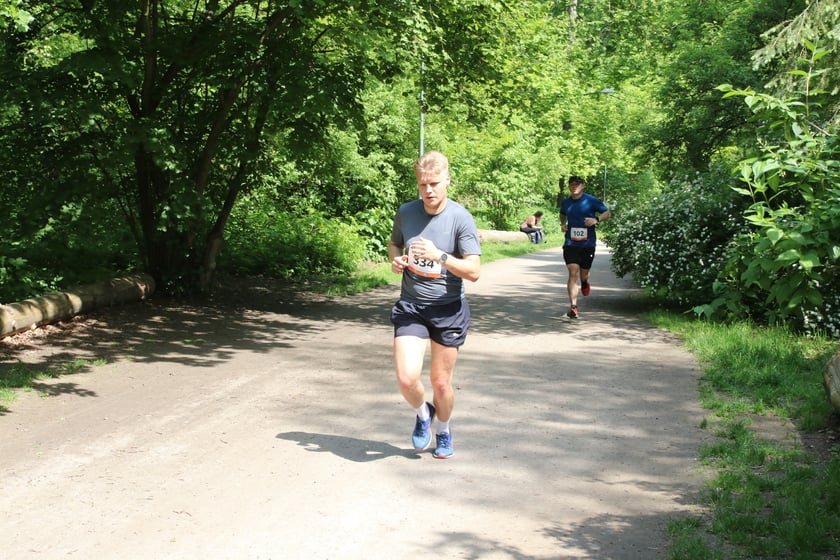 Uczestnicy Wrocławskiego Biegu Akademickiego