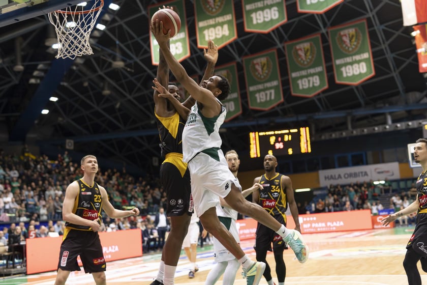 Jeremiah Martin i zawodnicy Trefla Sopot