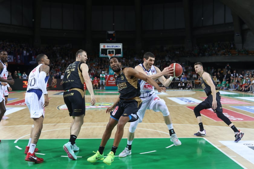 Śląsk Wrocław vs. King Szczecin - mecz 1. finał&oacute;w PLK 2023