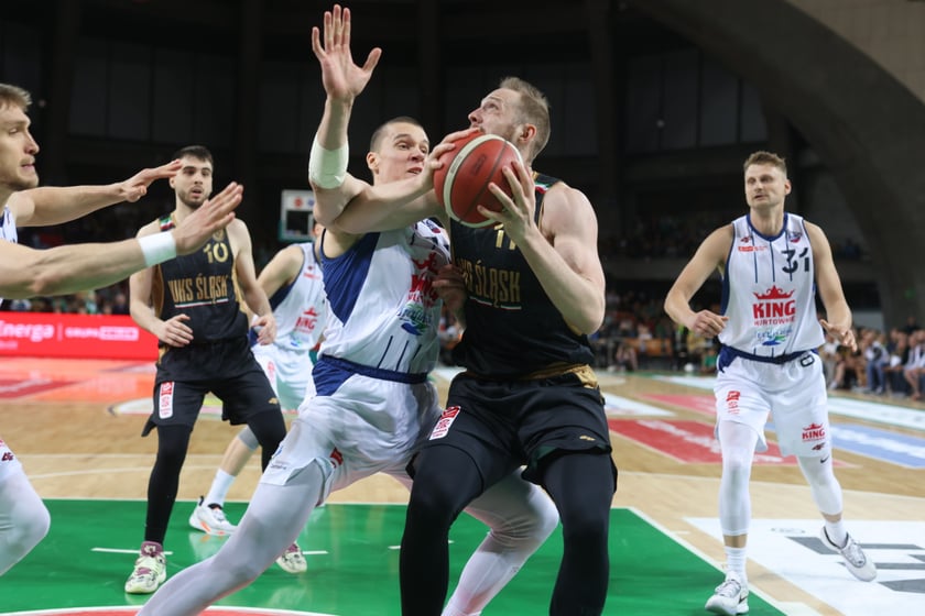 Śląsk Wrocław vs. King Szczecin - mecz 1. finał&oacute;w PLK 2023