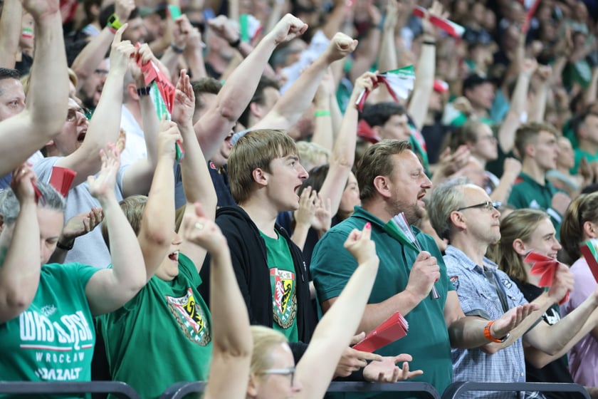 Śląsk Wrocław vs. King Szczecin, Hala Stulecia, 5. mecz finałów PLK 2023