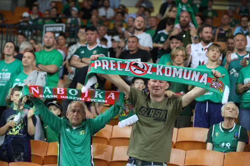 Śląsk Wrocław vs. King Szczecin, Hala Stulecia, 5. mecz finałów PLK 2023