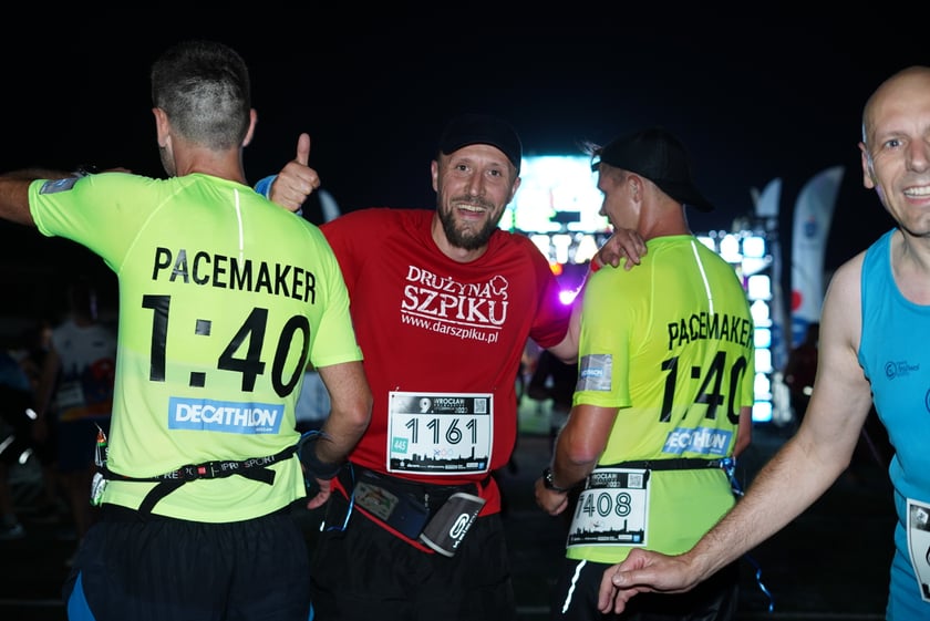 9. Nocny Wrocław Półmaraton - zdjęcia uczestników, 17 czerwca 2023 r.