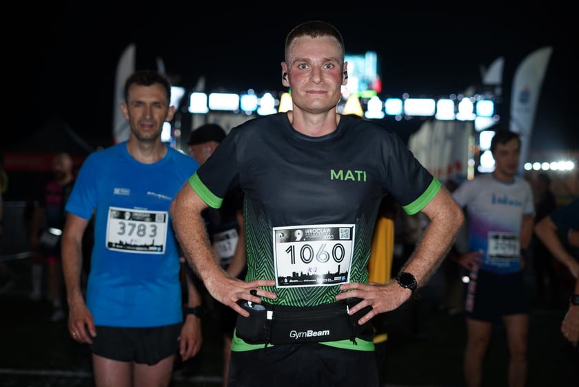 9. Nocny Wrocław Półmaraton - zdjęcia uczestników, 17 czerwca 2023 r.