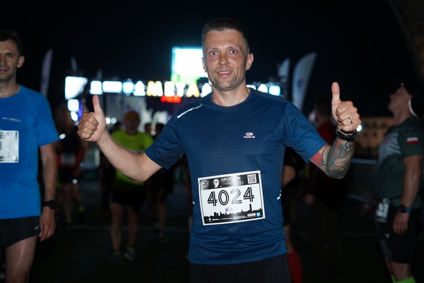 9. Nocny Wrocław Półmaraton - zdjęcia uczestników, 17 czerwca 2023 r.