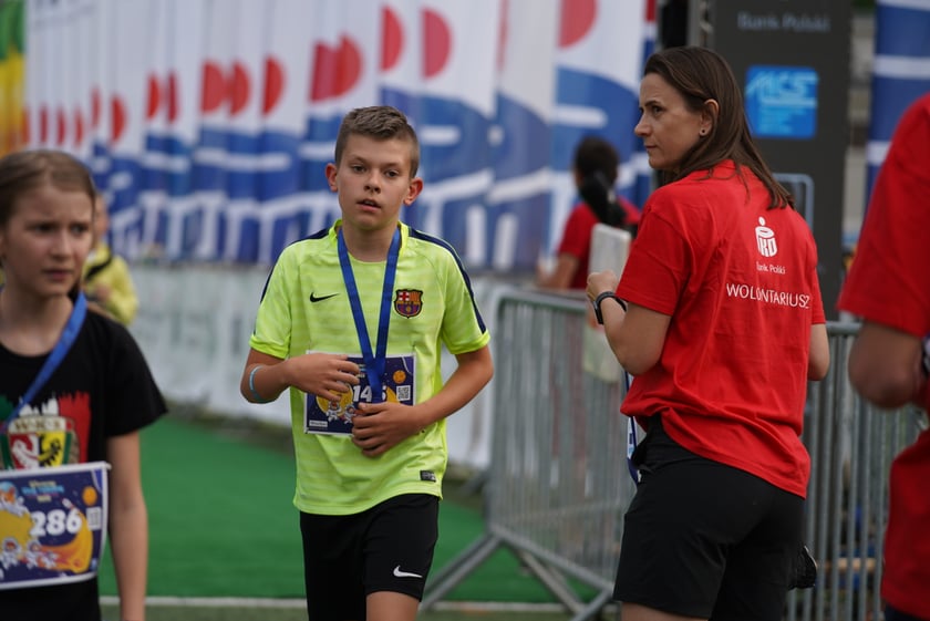 Uczestnicy Biegu Rodzinnego we Wrocławiu