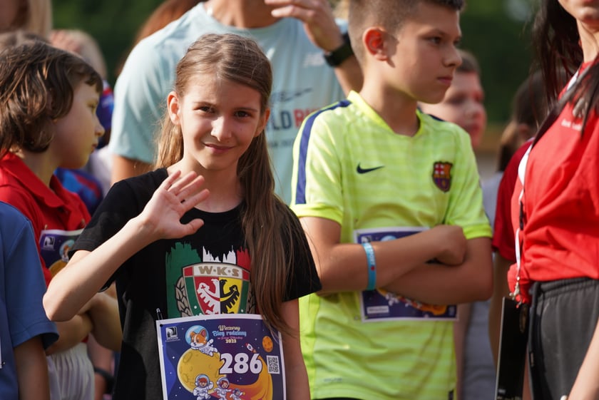 Uczestnicy Biegu Rodzinnego we Wrocławiu