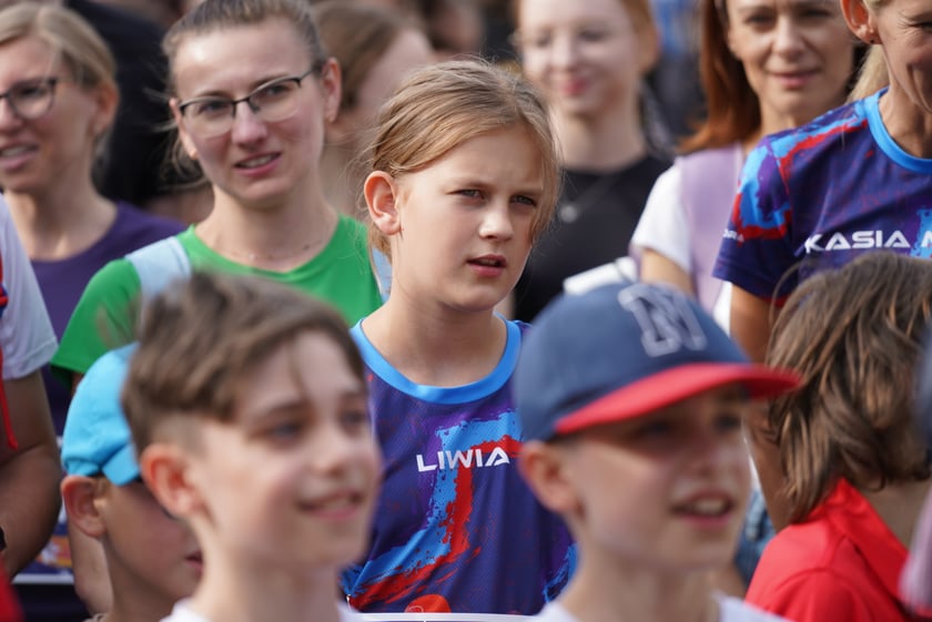 Uczestnicy Biegu Rodzinnego we Wrocławiu