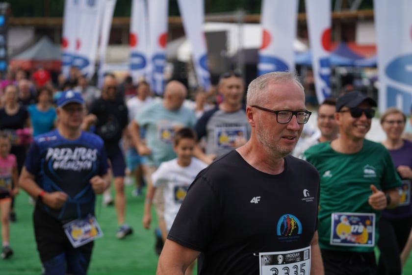 Uczestnicy Biegu Rodzinnego we Wrocławiu